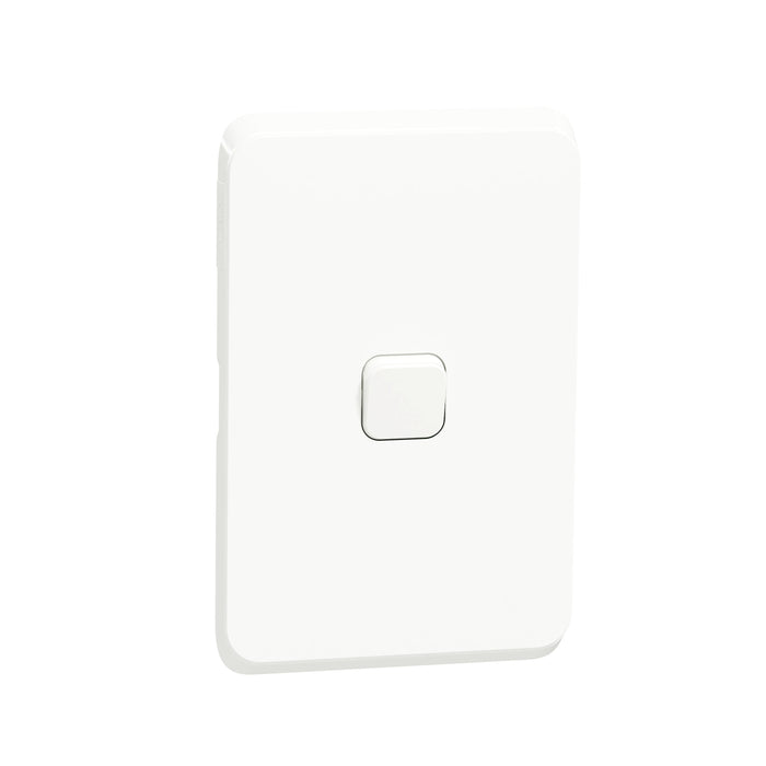 Iconic, switch, 1/2 Way, 10AX, 250V, White