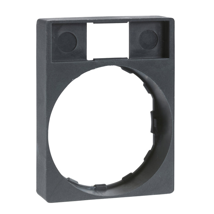 legend holder 30 x 40 mm with legend 8 x 27 mm unmarked