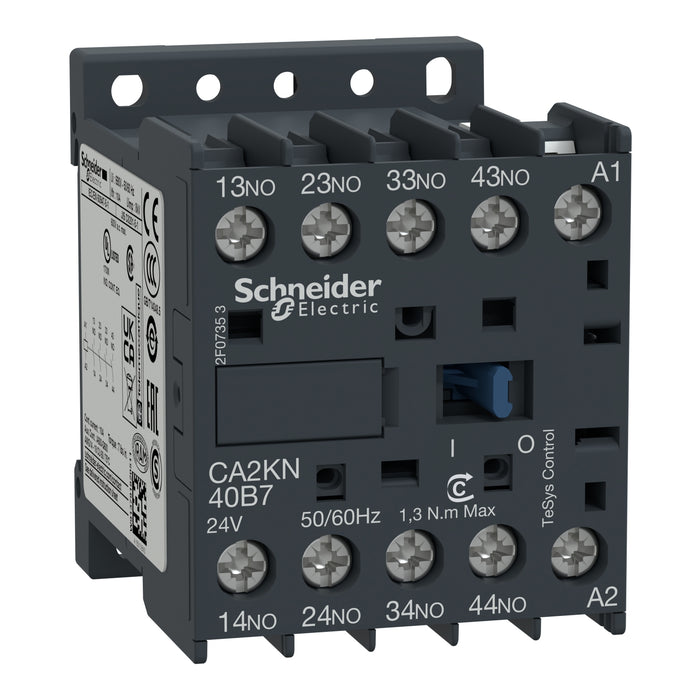 TeSys K control relay - 4 NO - <= 690 V - 230 V AC coil