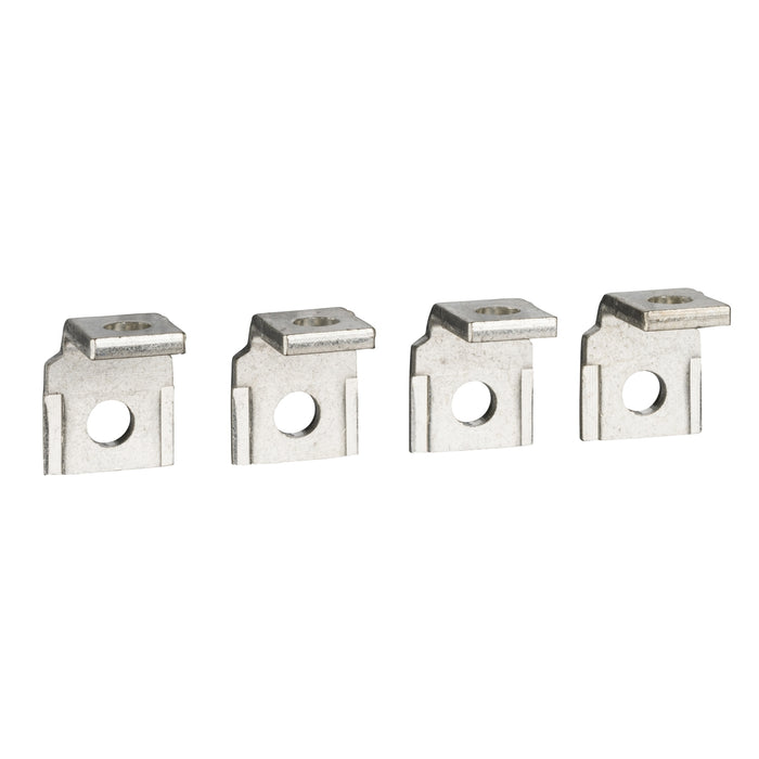 right angle terminal extensions, ComPact NSX 100/160/250, set of 4 parts