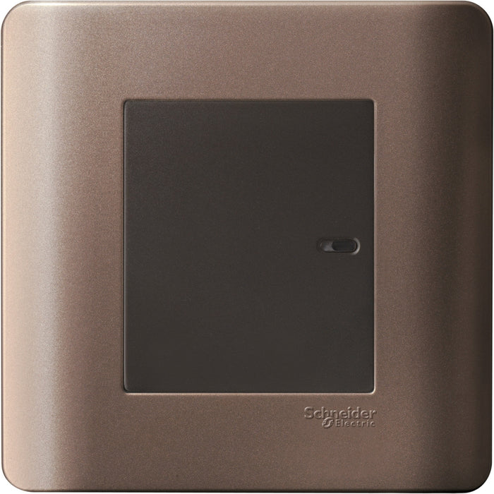 ZENcelo -16AX 1 Gang Full-Flat Intermediate Switch - Silver Bronze