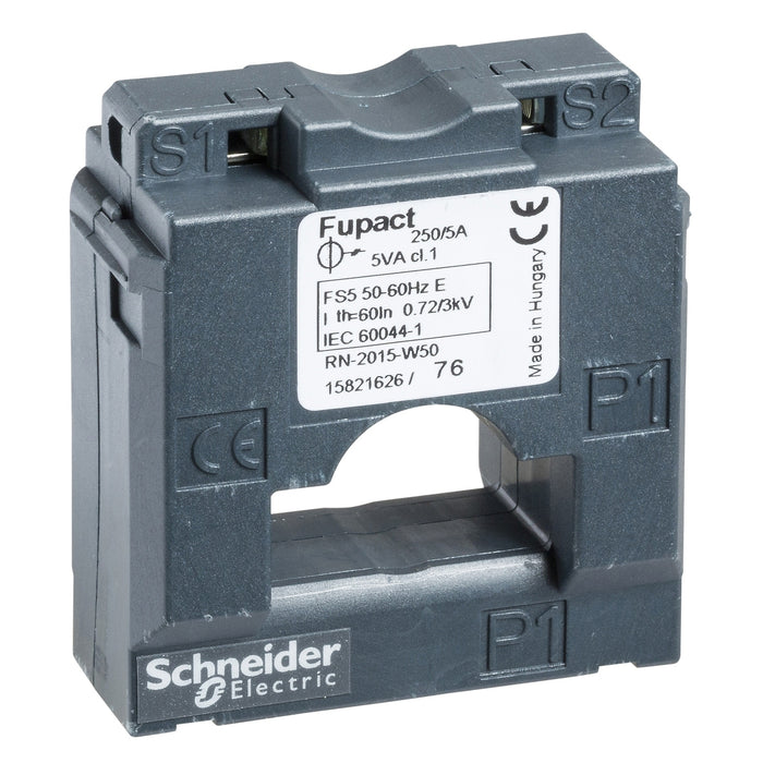 current transformer, FuPacT ISFL250 to ISFL1250, class 1, 250/5A, 5VA