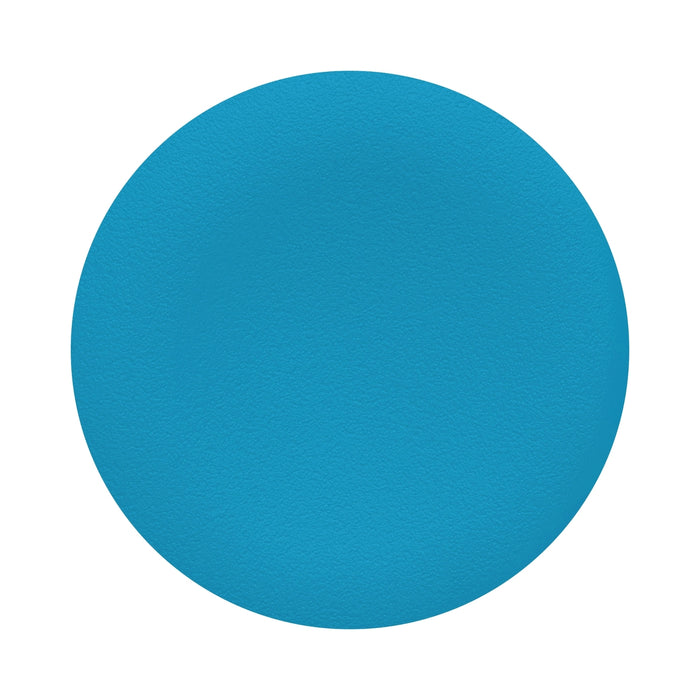 blue cap unmarked for circular flush pushbutton Ø22