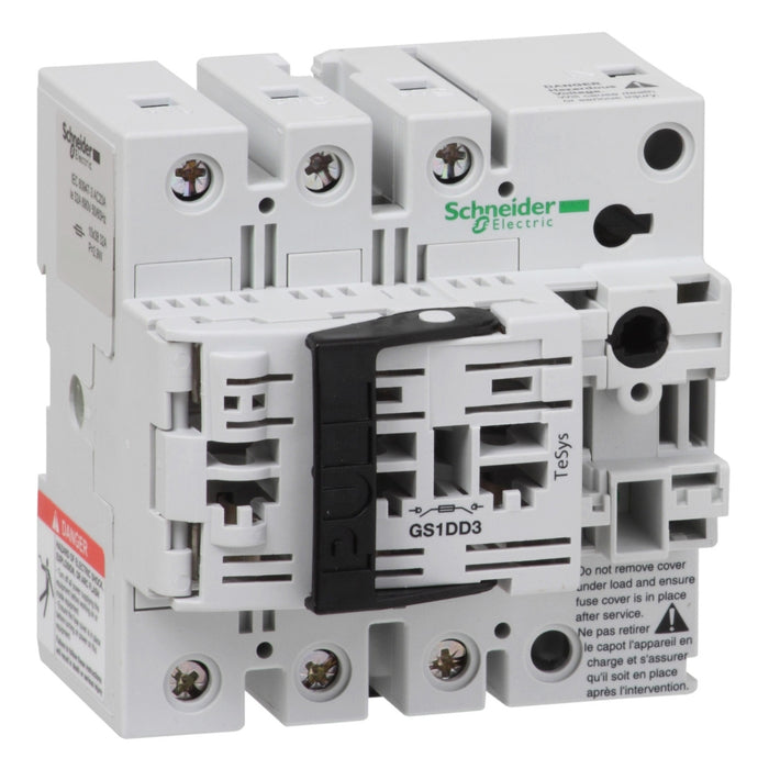 TeSys GS - switch-disconnector-fuse - 3 P - 32 A - NFC 10 x 38 mm