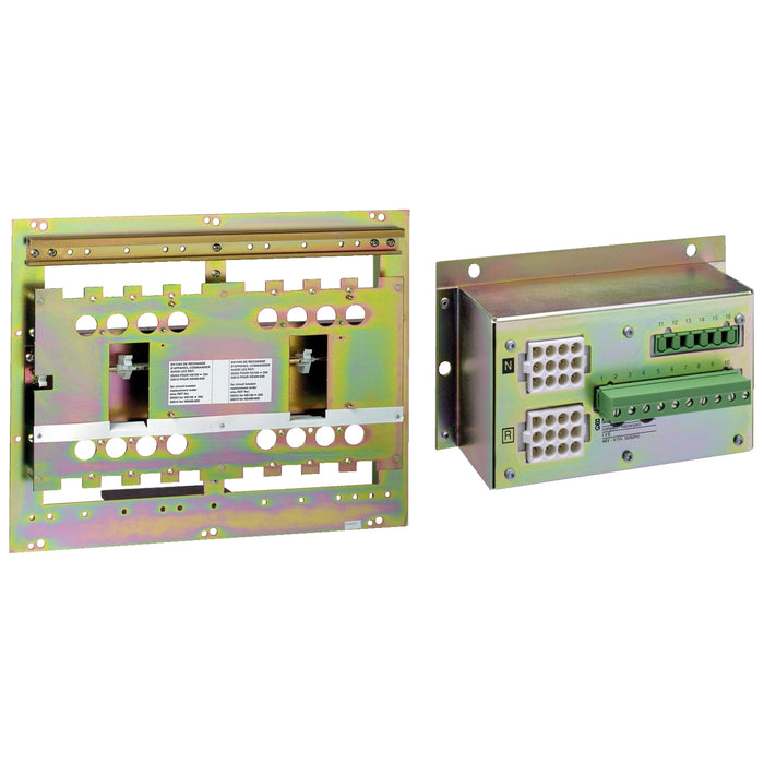 remote controlled source changeover, ACP plate and electrical interlocking, Compact NSX 100 to 250, 48 to 415VAC 50/60Hz
