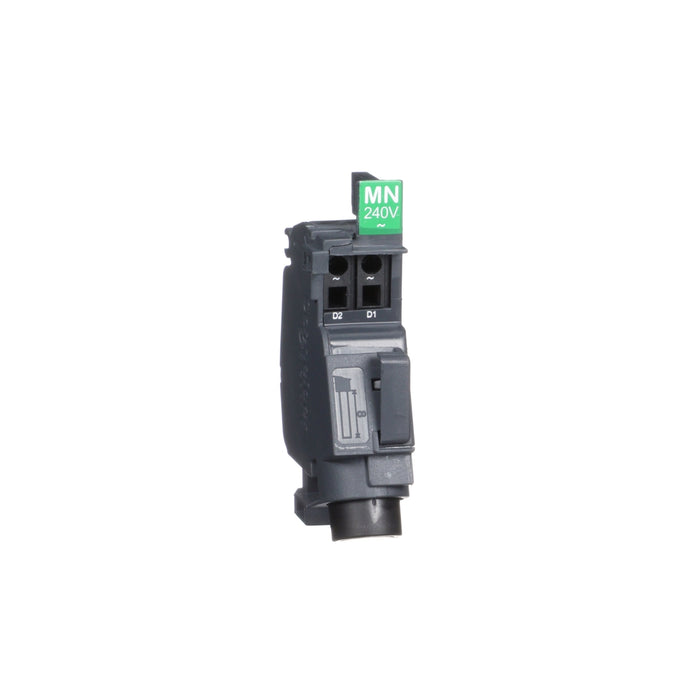 standard MN undervoltage release, ComPact NSXm, rated voltage 220/240 VAC 50 Hz, 208/240 VAC 60Hz