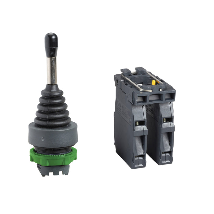 Harmony XB5, Joystick controller, Ø22, 4-direction, spring return, 1 NO per direction