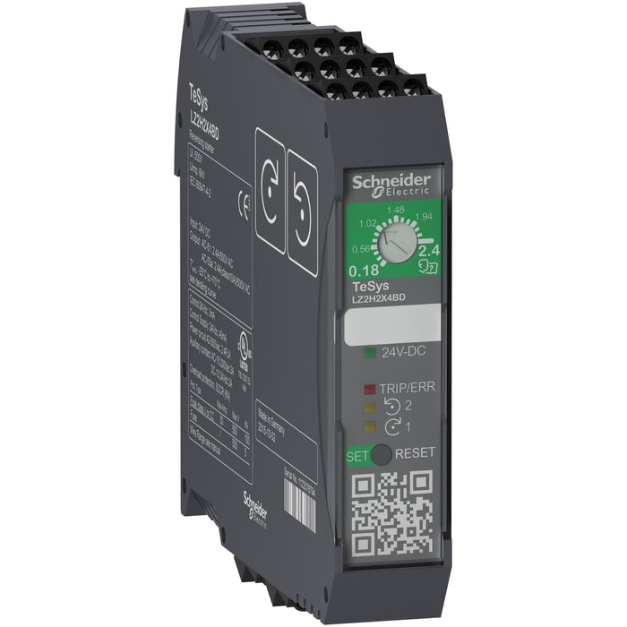 Reversing Starter TeSys H 3kW-400V control 24VDC