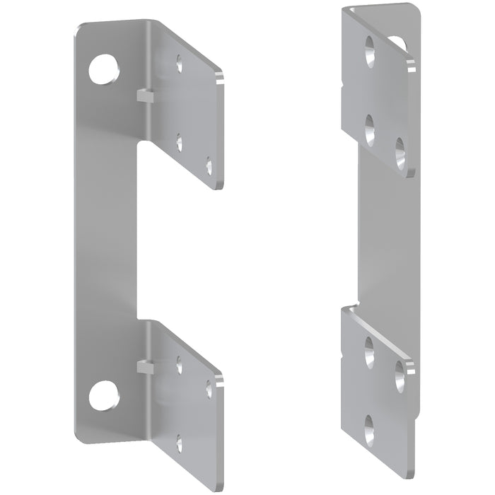 2 Brackets for mounting on a back plate - for MTZ2/MTZ3 - fixed