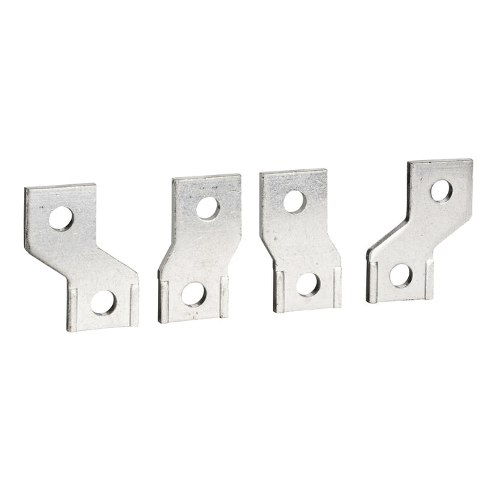 spreaders 35 mm to 45 mm pitch, ComPact NSX 100/160/250, 4 poles, set of 4 parts