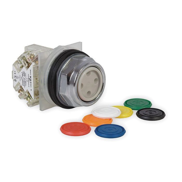 PUSH BUTTON 600VAC 10A 30MM T-K 7 Colour choice