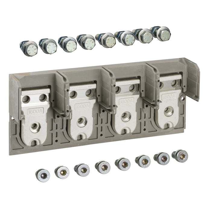 front connections, 1600 A, fixed ComPact NS type N/H/NA, top mounting, 4 poles