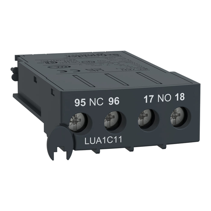 signalling contacts LUA - 1 NO + 1 NC