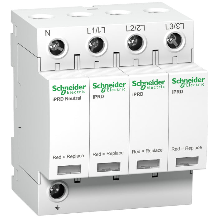 iPRD8 modular surge arrester - 3P + N - 350V