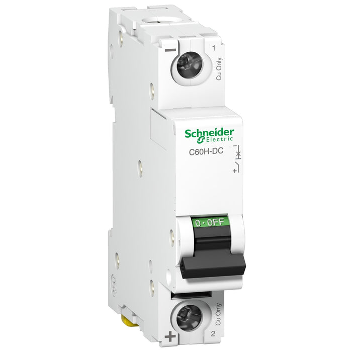 miniature circuit breaker - C60H - 1 pole - 50 A - C curve