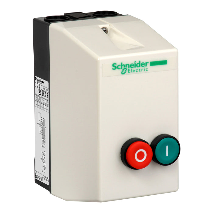 TeSys LE - enclosed DOL starter - 9 A - 230 V AC coil