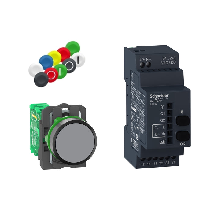 Pack 22mm XB5R programmable receiver AC/DC