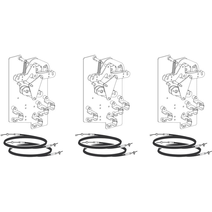 Cable interlocking kit 2S+1C - for MTZ2/MTZ3/NW fixed/drawout - spare part