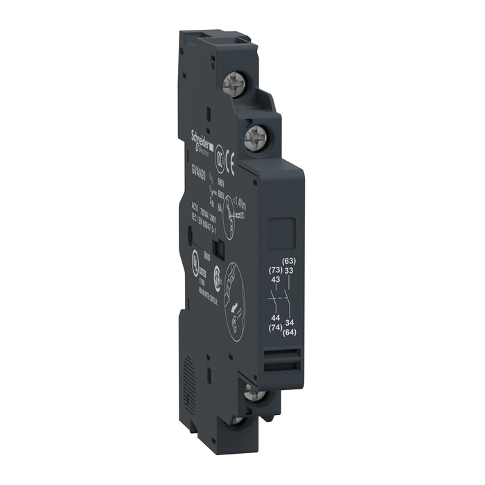 TeSys GV2 & GV3 - auxiliary contact block - 2 NO