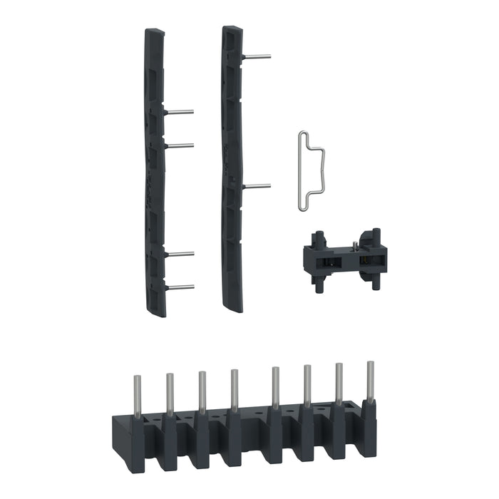 Kit for assembling 4P changeover contactors, LC1DT20-DT40 with screw clamp terminals, with electrical interlock