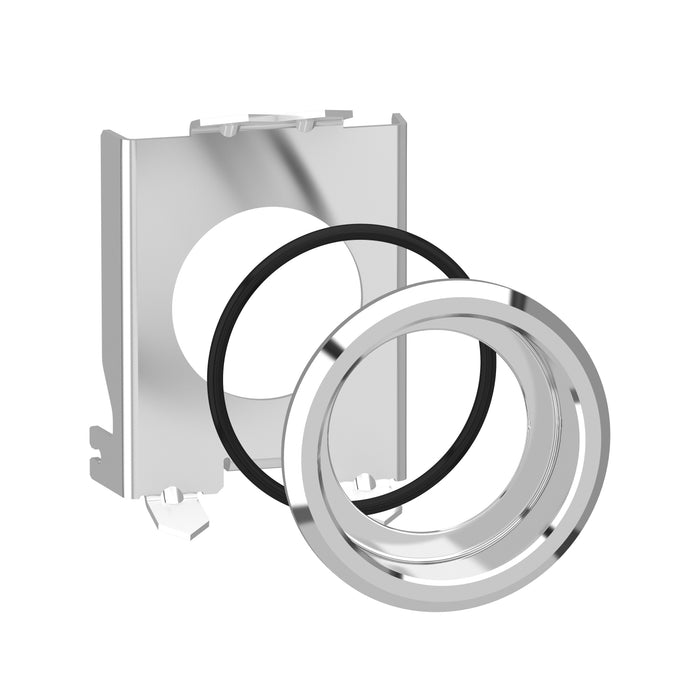 Harmony XB4, Flush mounting kit Ø30 for push button and pilot light Ø22, metal