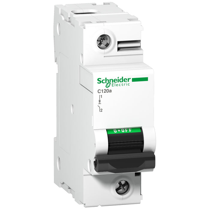 Miniature circuit-breaker, Acti9 C120a, 1P, 100 A, C curve, 5 kA (IEC 60947-2)