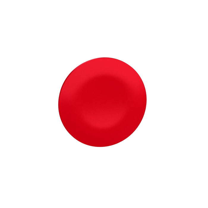 red cap unmarked for rectangular multiple-headed pushbutton Ø22
