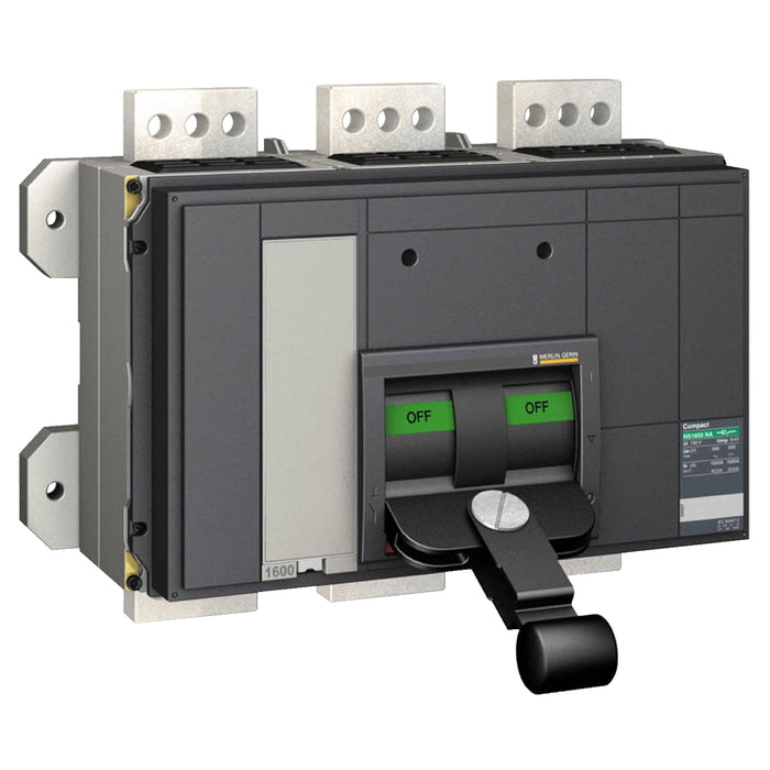 switch disconnector, Compact NS2000 NA, fixed, front connected, manually operated, 2000 A, 3 poles