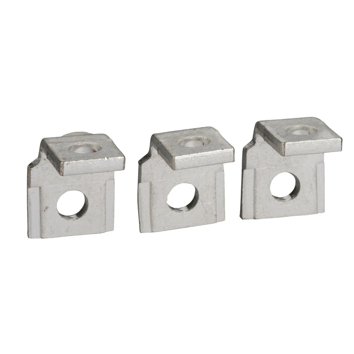 right angle terminal extensions, ComPact NSX 100/160/250, set of 3 parts