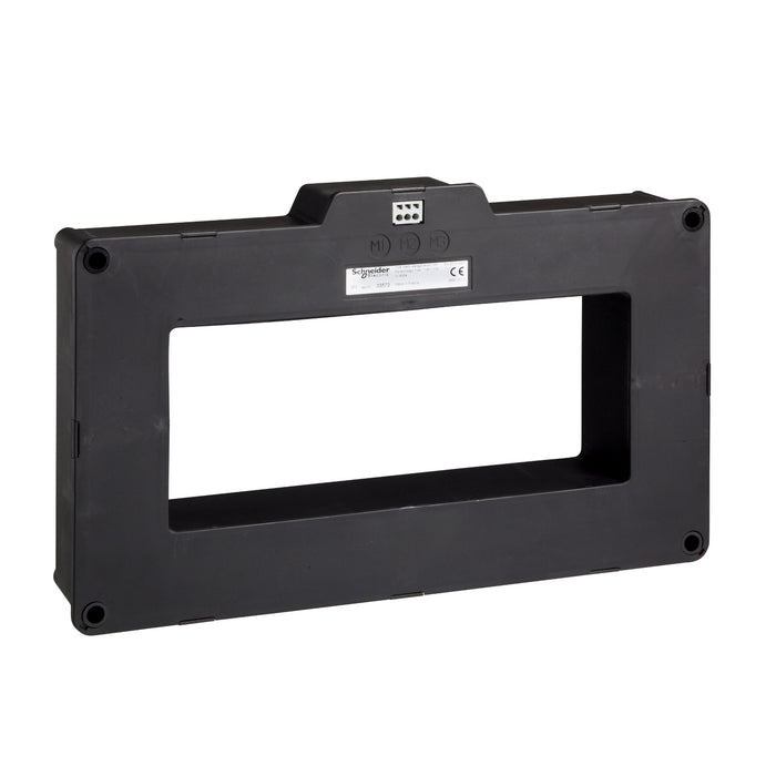 rectangular sensor for earth leakage protection, MasterPact NT, ComPact NS630b to NS1600, 1600A, inside dimensions 280mm x 115mm