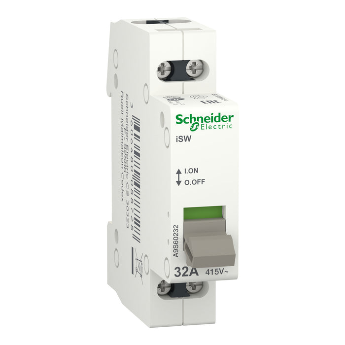 switch Acti9 iSW - 2 poles - 32 A - 415V