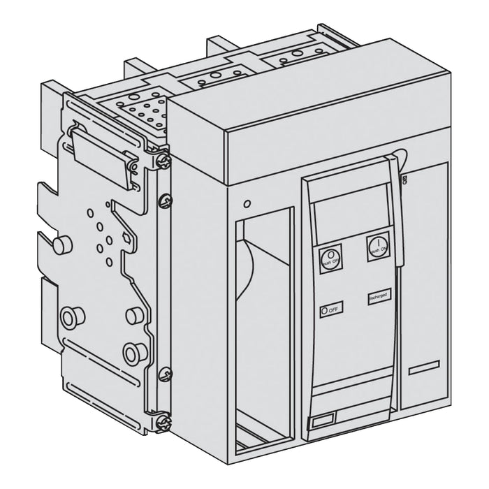circuit breaker Masterpact NT16H2 - 1600 A - 3 poles - drawout - w/o trip unit