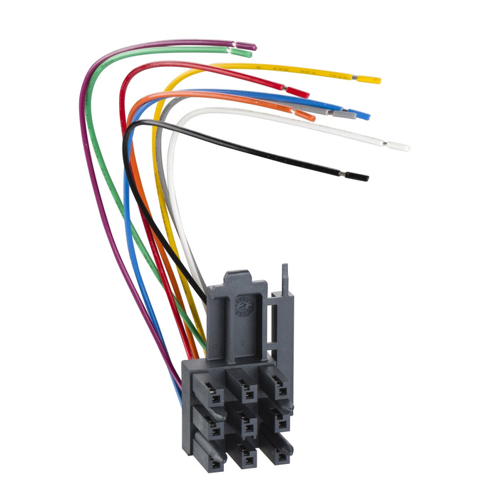 automatic auxiliary connector, moving part, ComPact NSX 400/630, for circuit breaker, 1 to 9 wires