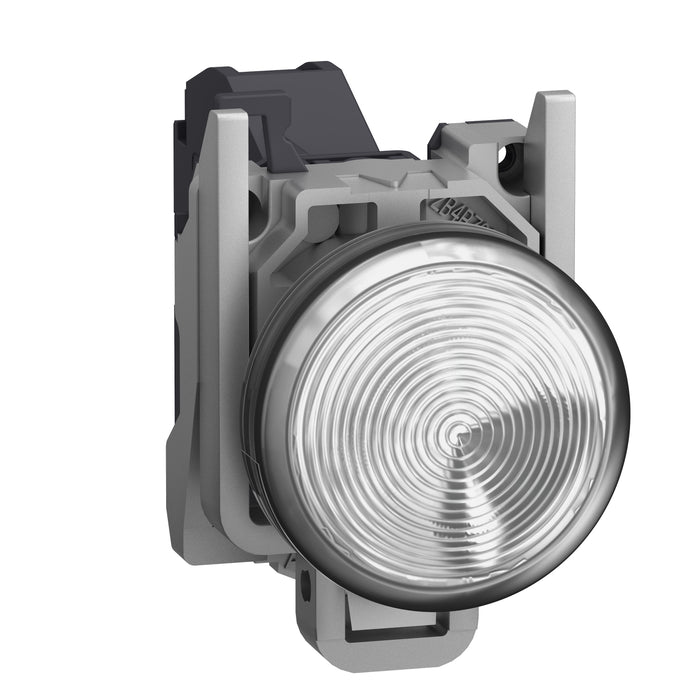 Complete pilot light, Harmony XB4, Explosive atmosphere, White LED 24 240 V