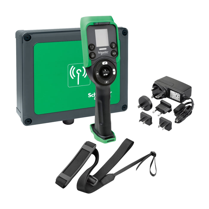 Harmony eXLhoist, standard, XARS8D18W system with charger, shoulder belt, cable USB/RJ45 and config software