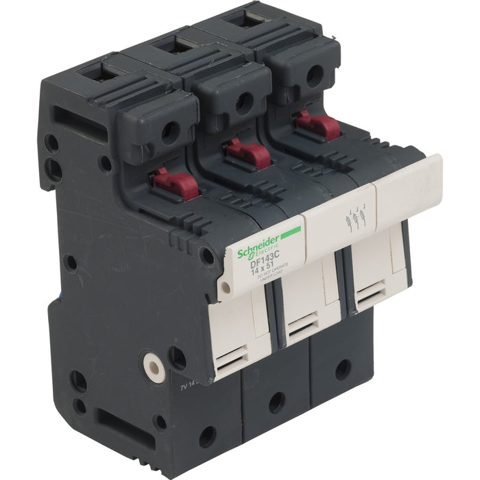Fuse carrier TeSys DF, 3P 50A, fuse size 14x51 mm