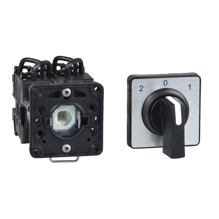 cam changeover switch - 3-pole - 45° - 20 A - for Ø 22 mm