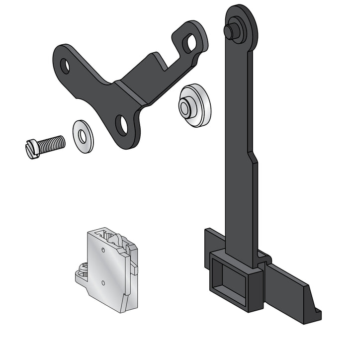 Racking interlock between crank and OFF pushbutton - for MTZ2/MTZ3