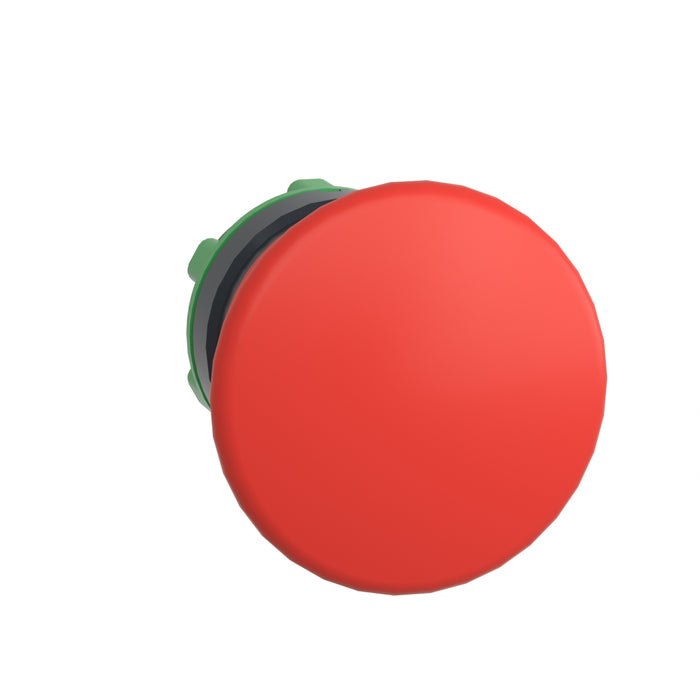 Harmony XB5, Mushroom push button head Ø40, plastic, red, Ø22, spring return