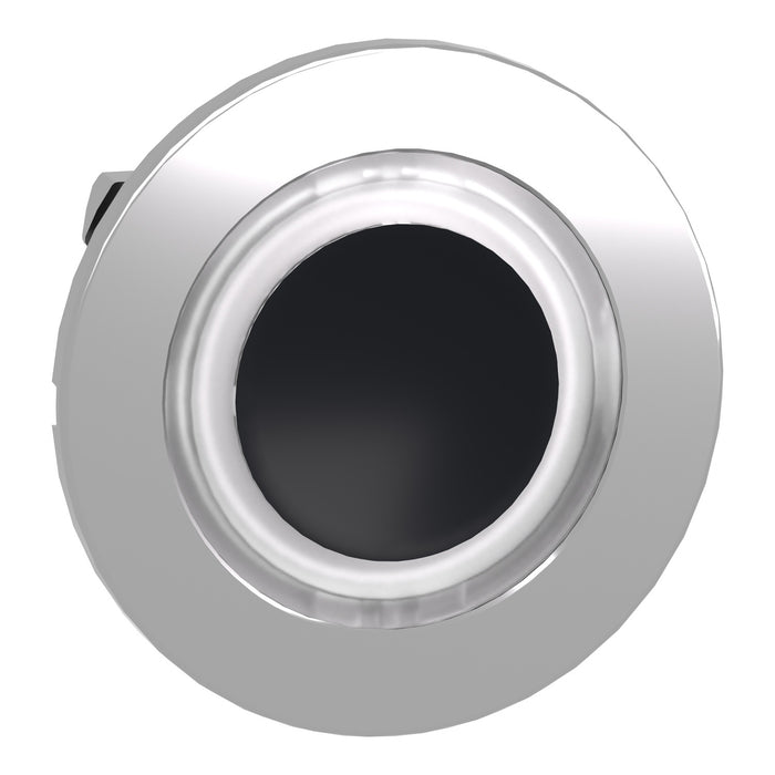 Head for illuminated push button, Harmony XB4, flush mounted white flush caps illum pushbutton LED ring