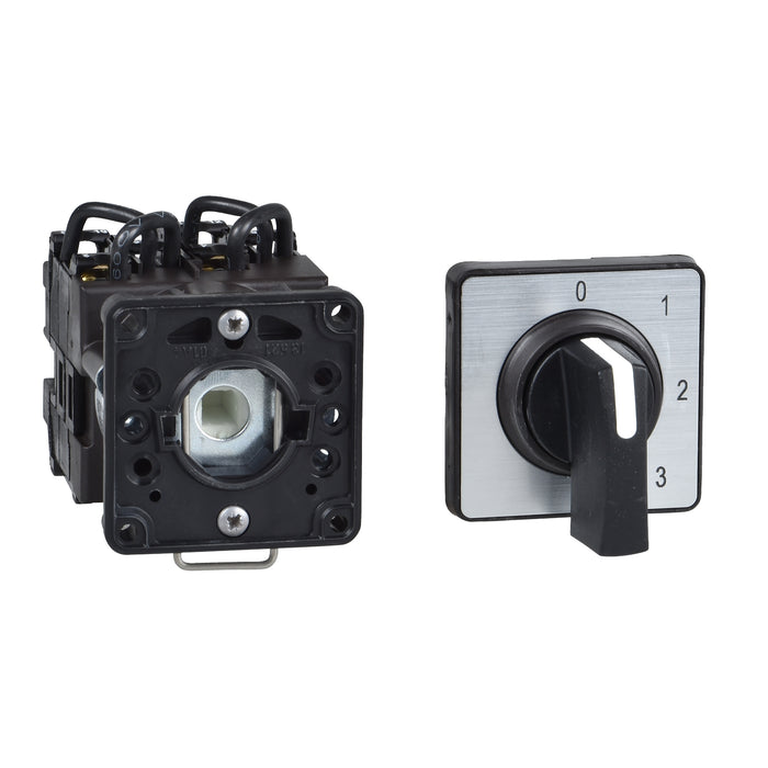cam changeover switch - 3-pole - 90° - 20 A - for Ø 22 mm