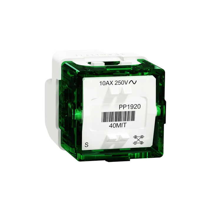 Iconic, switch, mechanism, intermediate, 10 A, 250V