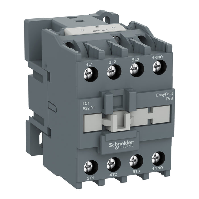 EasyPact TVS contactor 3P(3 NO) - AC-3 - <= 440 V 32A - 24 V AC coil