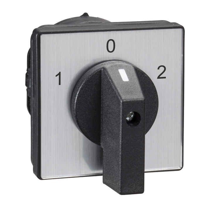 cam changeover switch - 2-pole - 60° - 32 A - screw mounting