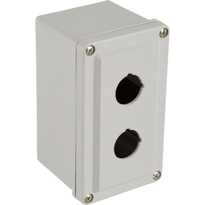 empty control station - 9001SK - plastic - 2 cut-outs Ø 30