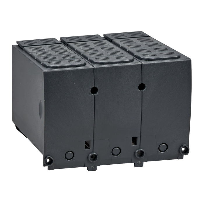 long terminal shield, ComPact NSX400/630, pitch 45 mm, IP40, 3 poles