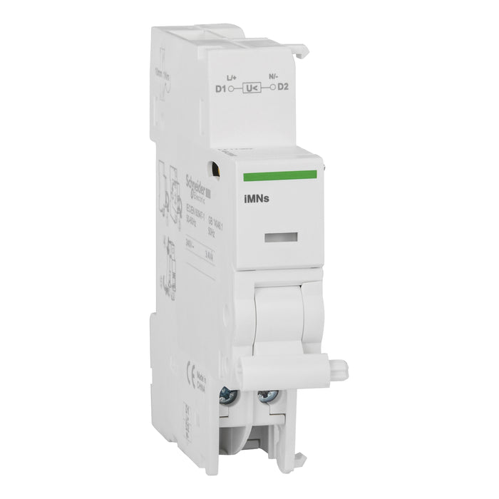 undervoltage release, Acti9, iMNs, voltage release, 220...240 V AC