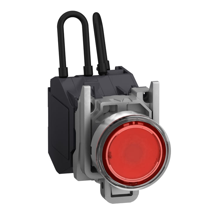 Push to test pilot light, Harmony XB4, Explosive atmosphere 24 240 V Red