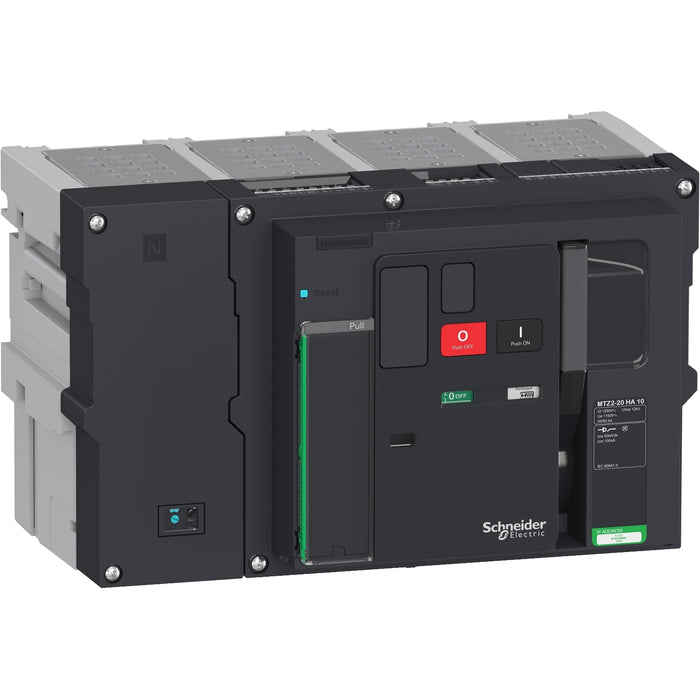 switch disconnector Masterpact MTZ2 20 HA10, 1000 VAC, 2000 A, 4 poles, drawout