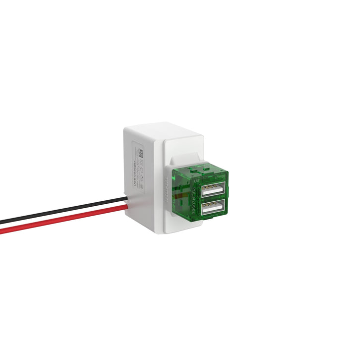 Iconic, 2 USB charger, Type A, 2.1 A, 240 V